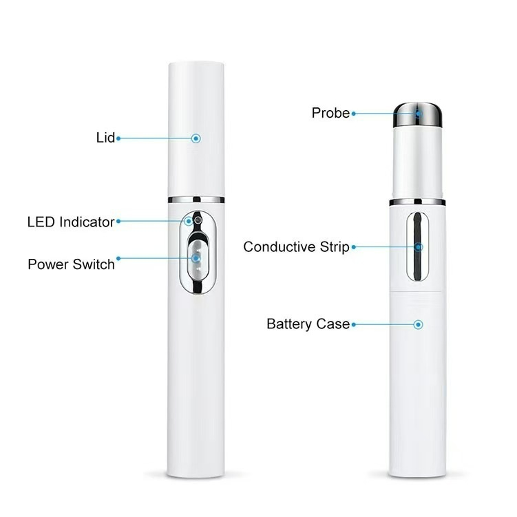 🔥🏆Blue Light Acne Treatment Pen | Fast Clear Stubborn Pimples & Blemishes🔥