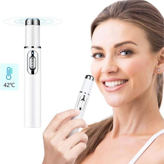 🔥🏆Blue Light Acne Treatment Pen | Fast Clear Stubborn Pimples & Blemishes🔥