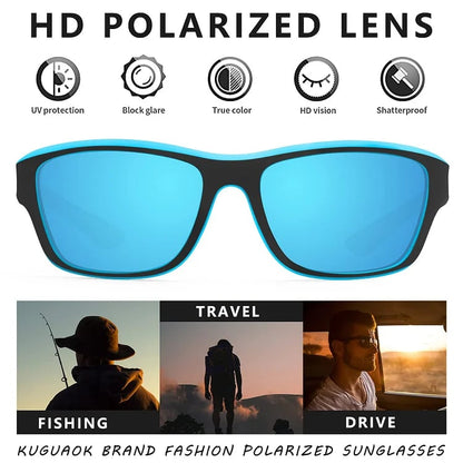 2026Men's Outdoor Sports Sunglasses with Anti-glare Polarized Lens